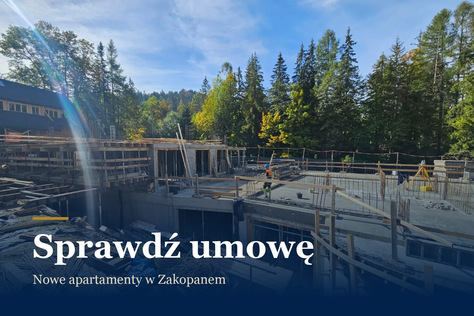 Budowa apartamentowca Kasprowy Park przy ulicy Karłowicza w Zakopanem jesienią 2026